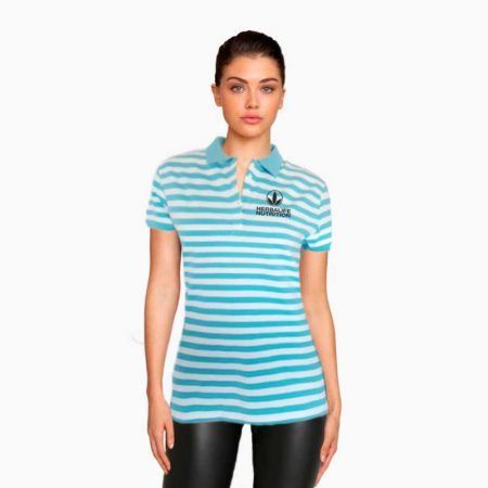 POLO MUJER RAYAS GANGES HB