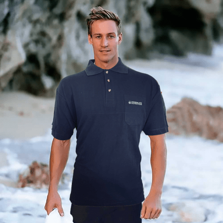 POLO MANGA CORTA CON BOLSILLO BOAT HB