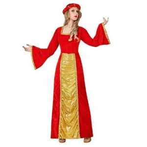 DISFRAZ DAMA MEDIEVAL MUJER