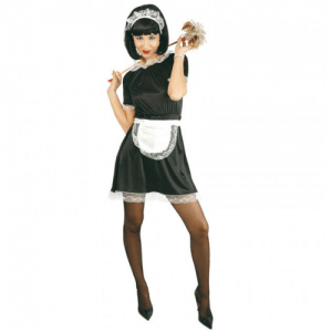 DISFRAZ CAMARERA TALLA UNICA MUJER 80033