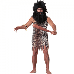 DISFRAZ HOMBRE DE LAS CAVERNAS TALLA UNICA HOMBRE