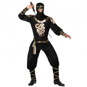 DISFRAZ NINJA TALLA M-L HOMBRE