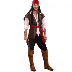 DISFRAZ PIRATA TALLA XXL HOMBRE