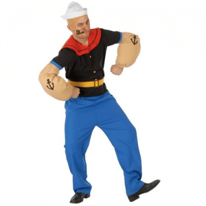 DISFRAZ POPEYE TALLA UNICA HOMBRE 80376
