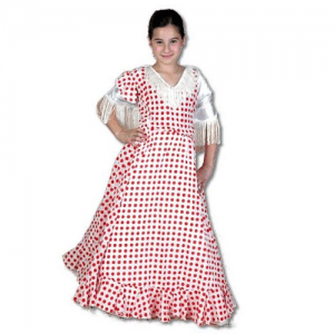 DISFRAZ SEVILLANA TALLA 10-12 AÑOS NIÑA