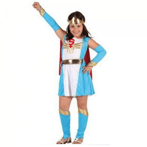 DISFRAZ SUPER HEROÍNA TALLA 10-12 AÑOS NIÑA