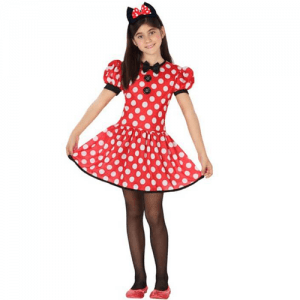 DISFRAZ RATONA MINNIE TALLA 10-12 AÑOS NIÑA