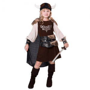 DISFRAZ VIKINGA TALLA 10-12 AÑOS NIÑA