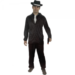 DISFRAZ GANSTER HOMBRE XXL