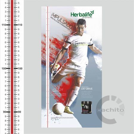 TALLIMETRO CRISTIANO RONALDO 200x100CM HB