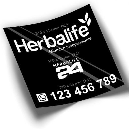 VINILOS ADHESIVOS (PEGATINAS) PARA COCHE HB