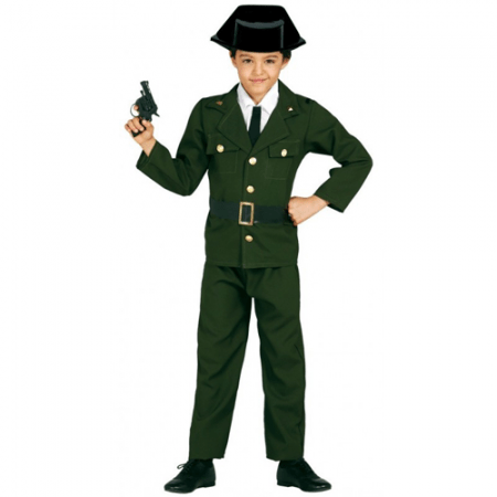 DISFRAZ GUARDIA CIVIL TALLA 10-12 AÑOS NIÑO