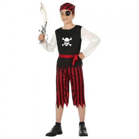 DISFRAZ PIRATA TALLA 10-12 AÑOS NIÑO
