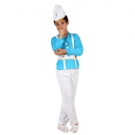 DISFRAZ PITUFO TALLA 10-12 AÑOS NIÑO