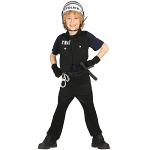 DISFRAZ S.W.A.T. TALLA 10-12 AÑOS NIÑO