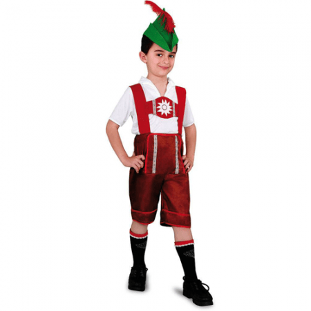 DISFRAZ TIROLES TALLA 10-12 AÑOS NIÑO