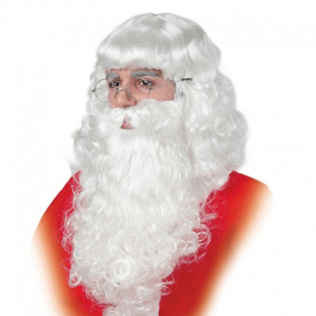 PELUCA Y BARBA PAPA NOEL ADULTO
