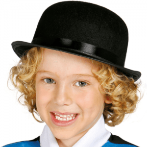 SOMBRERO BOMBIN NEGRO NIÑO