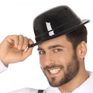 SOMBRERO BOMBIN NEGRO ADULTO