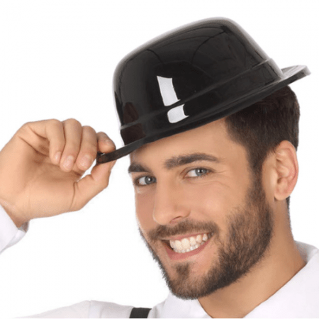 SOMBRERO BOMBIN NEGRO ADULTO