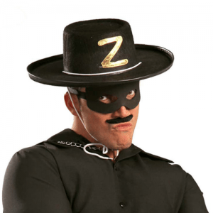 SOMBRERO ZORRO BANDIDO
