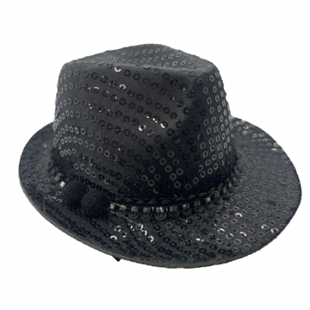 MINI SOMBREROS DE LENTEJUELAS