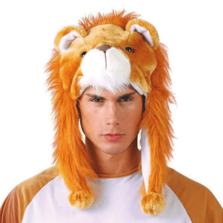 GORRO LEON ADULTO