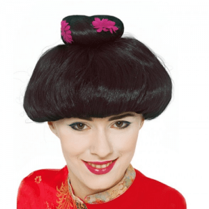 PELUCA GEISHA ADULTO