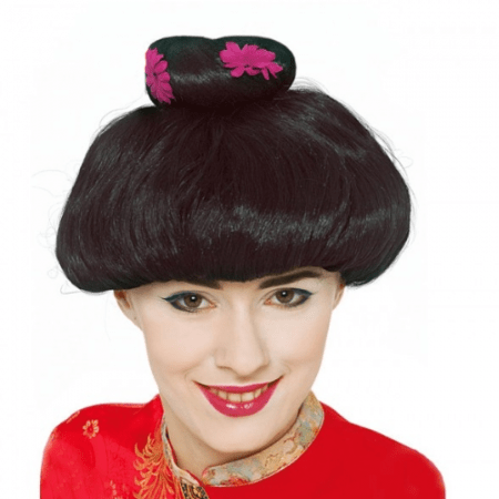 PELUCA GEISHA ADULTO