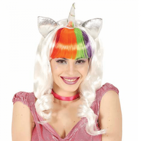 PELUCA UNICORNIO ADULTO