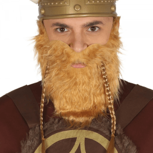 BARBA Y BIGOTE DE BARBARO ADULTO