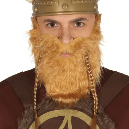 BARBA Y BIGOTE DE BARBARO ADULTO