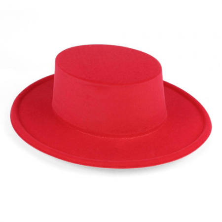 SOMBRERO CORDOBES ROJO