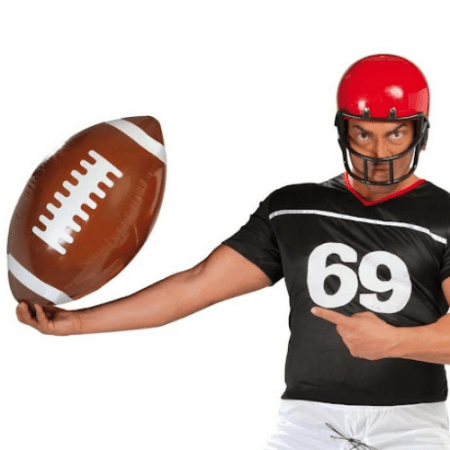 BALÓN DE RUGBY HINCHABLE 50CM