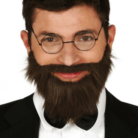 BARBA NEGRA CON BIGOTE