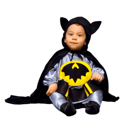 DISFRAZ DE BATMAN TALLA 0-6 MESES NIÑO