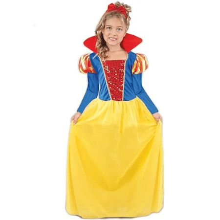 DISFRAZ DE BLANCANIEVES TALLA 2-4 AÑOS NIÑA
