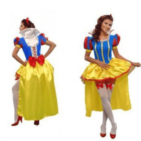 DISFRAZ DE BLANCANIEVES SEXY TALLA UNICA MUJER