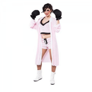 DISFRAZ DE BOXEADORA TALLA UNICA MUJER