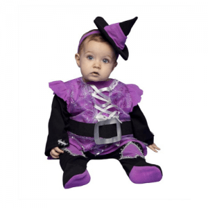 DISFRAZ DE BRUJITA TALLA 7-12 MESES NIÑA
