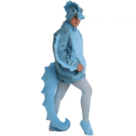 DISFRAZ DE CABALLITO DE MAR TALLA UNICA HOMBRE