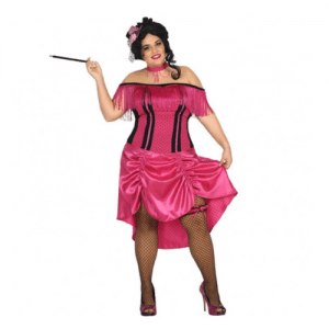 DISFRAZ DE CABARET TALLA XXL MUJER
