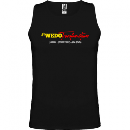 CAMISETA TÉCNICA DE TIRANTES WEDO ANDREE HOMBRE HB *ARTÍCULO BAJO PEDIDO MIRAR DESCRIPCIÓN*