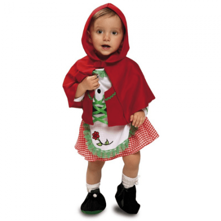 DISFRAZ DE CAPERUCITA TALLA 1-2 AÑOS NIÑA