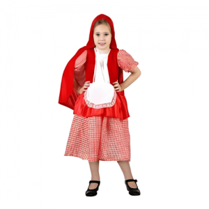 DISFRAZ DE CAPERUCITA TALLA 3-4 AÑOS NIÑA