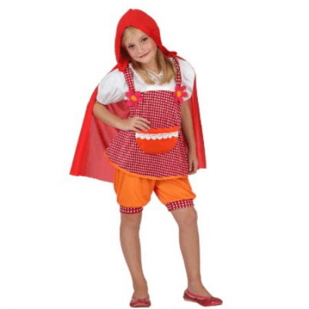 DISFRAZ CAPERUCITA TALLA 3-4 AÑOS NIÑA