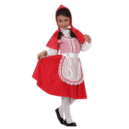 DISFRAZ CAPERUCITA TALLA 3-4 AÑOS NIÑA