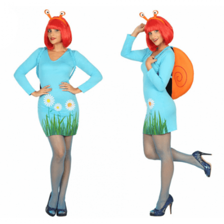 DISFRAZ DE CARACOL TALLA XS/S MUJER
