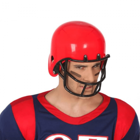 CASCO RUGBY ROJO