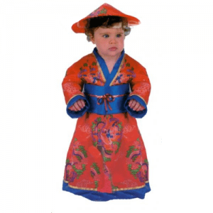 DISFRAZ DE CHINA TALLA 0-1 AÑOS NIÑA